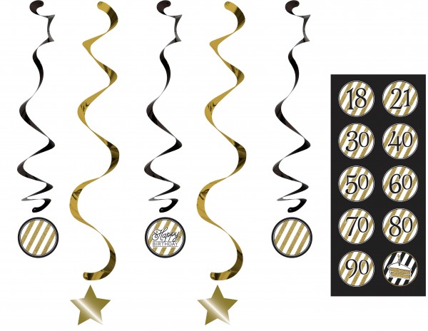 DIY Magical Birthday Spiralhänger