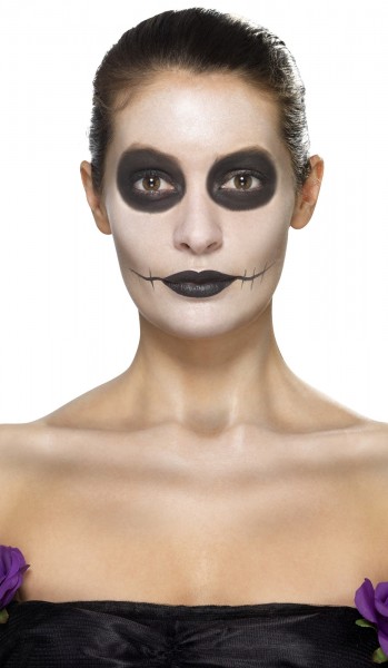 Tag Der Toten Make Up Und Klebetattoo Set 6
