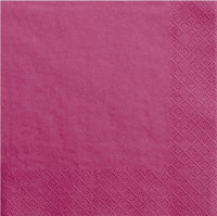 20 Servietten Scarlett fuchsia 33cm