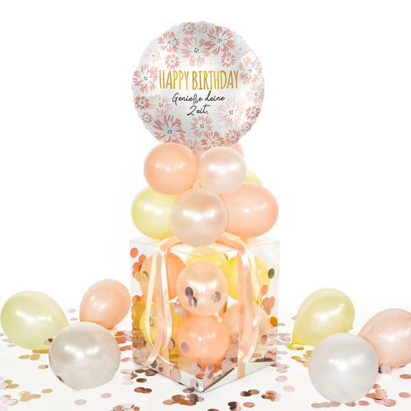 Balloha Geschenkbox DIY Bloomy Birthday Bash XL