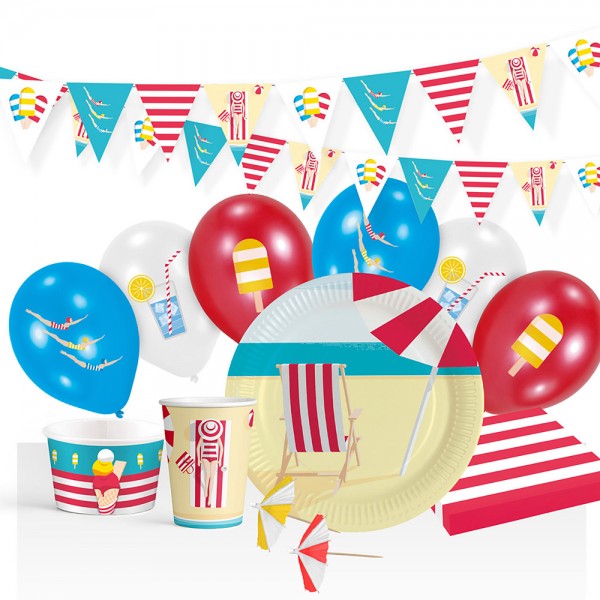 Party Set Summer Stories 67-teilig