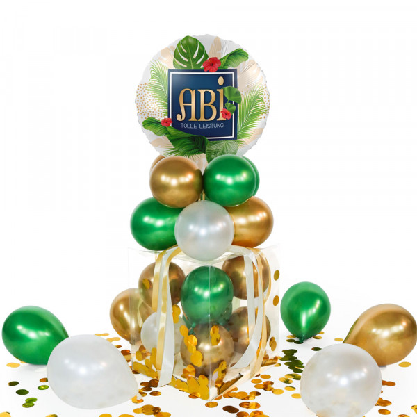Balloha Geschenkbox DIY Abitur botanical XL