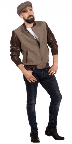 Braune 50s Herrenjacke Steward