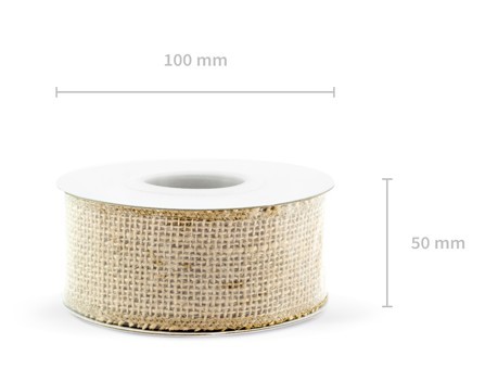 Jute Klebeband Botticelli 5m x 4cm 4