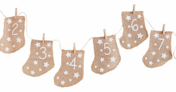 DIY Nikolaus Stiefel Adventskalender