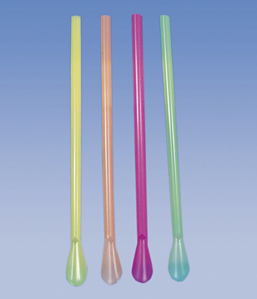 250 Neon Trinklöffel Fancy Colours 24cm