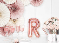 Vorschau: Folienballon R roségold 35cm