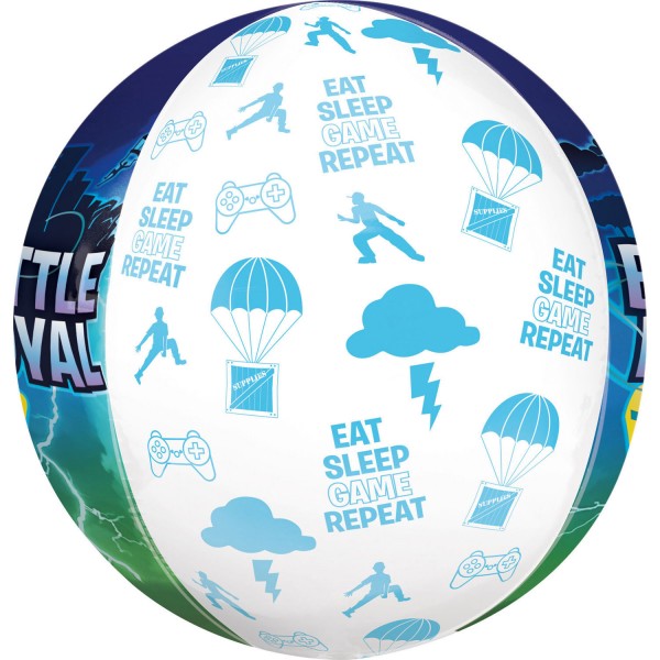 Battle Royal Birthday Kugelballon 38 x 40cm 2