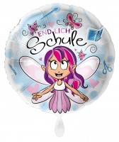 Endlich Schule Fee Folienballon 43cm