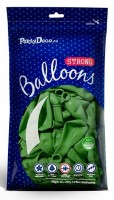 100 Partystar Luftballons apfelgrün 27cm