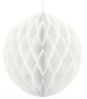 Wabenball Lumina weiß 30cm