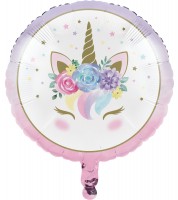 Princess Unicorn Folienballon 46cm