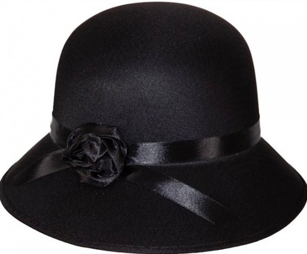 Eleganter Damenhut In Schwarz