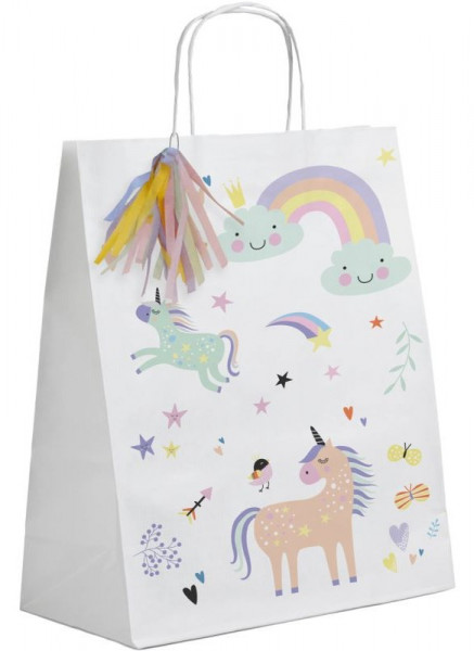 6 Glady Unicorn Geschenktüten