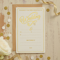 Vorschau: 10 Vintage Wedding Einladungskarten
