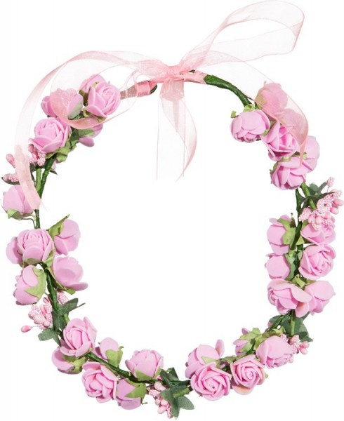 Flora Blumenkranz in rosa