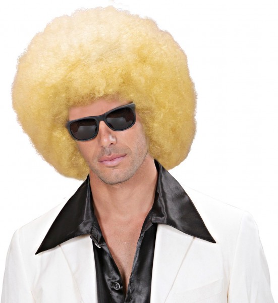 Riesenafro Perücke Blond