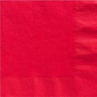 50 Rote Servietten Basel 33cm