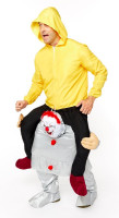 Förhandsgranskning: Lager skräckclown piggyback kostym