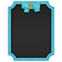 Bluestar 1st Birthday Kreidetafel 18 x 23cm