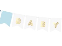 DIY Baby Boy Girlande 1,6m