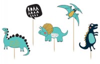 Dino Island Tortendeko 5-teilig