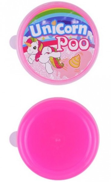 Pinker Einhorn Scheißhaufen