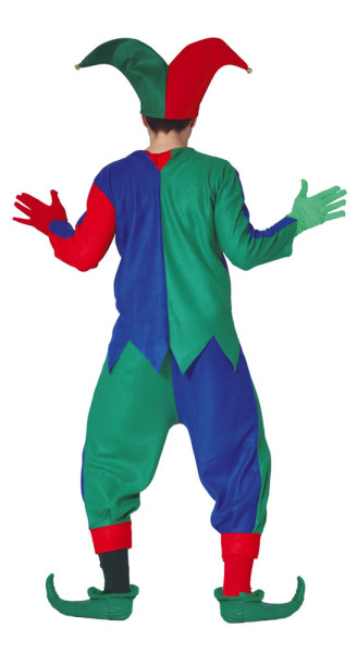 Juggler court jester herrkostym