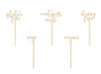 5 Inhaltsstoffe Holz Party Picker