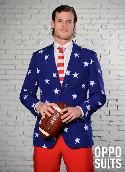 OppoSuits Partyanzug Stars and Stripes