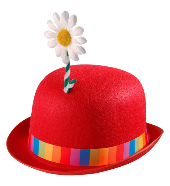 Clowner melon med röd blomma