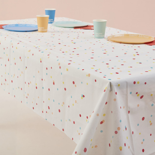 Lots Dots Tischdecke 2,10m x 1,3m