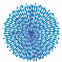 XXL Oktoberfest Papierrosette 75cm