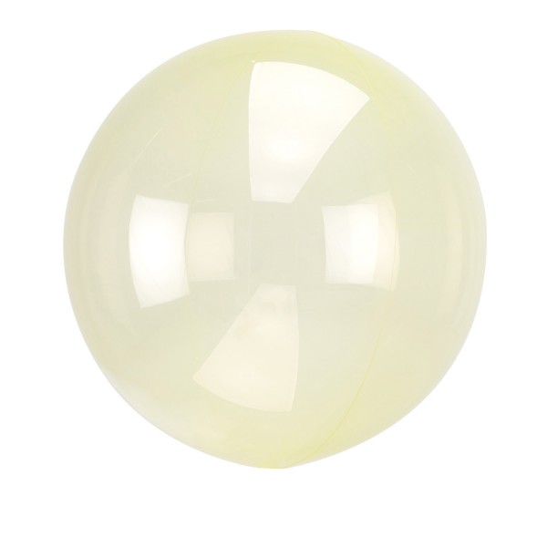 Gelber Orbz Ballon 40cm