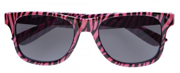 Zebra Brille Pink
