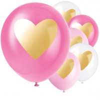 6 Totally in love Luftballons 30cm