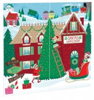 Santas Werkstatt Wandkulisse 1,65m