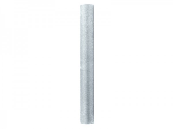 36cm Organza-Stoff auf Rolle in silber 2