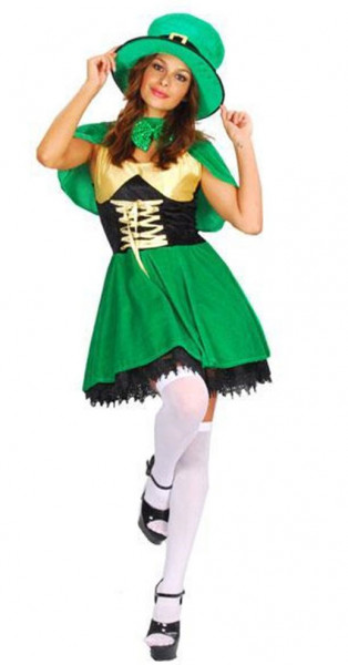 St. Patricks Kobold Damenkostüm