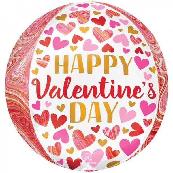 Valentinstags Orbz Ballon 40cm