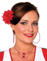 Rote Haarspangenblume