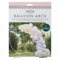 Vorschau: Ballongirlande Viola Hortensia 75-teilig