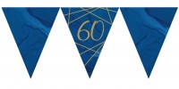 Luxurious 60th Birthday Wimpelkette 3,7m