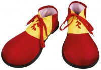 Gelb-Rote Clownsschuhe