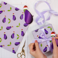 Vorschau: 3-teiliges Auberginen Geschenkverpackungsset