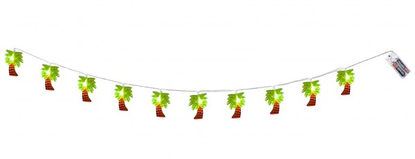 Palmen LED Lichterkette 140cm 3
