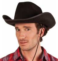 Schwarzer Cowboyhut Wild West
