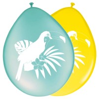 8 Tukan Hawaiiparty Ballons 30cm