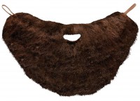 Förhandsgranskning: Brun mustasch för män