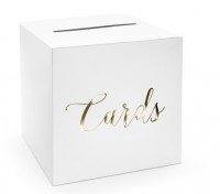Kartenbox Elaine gold